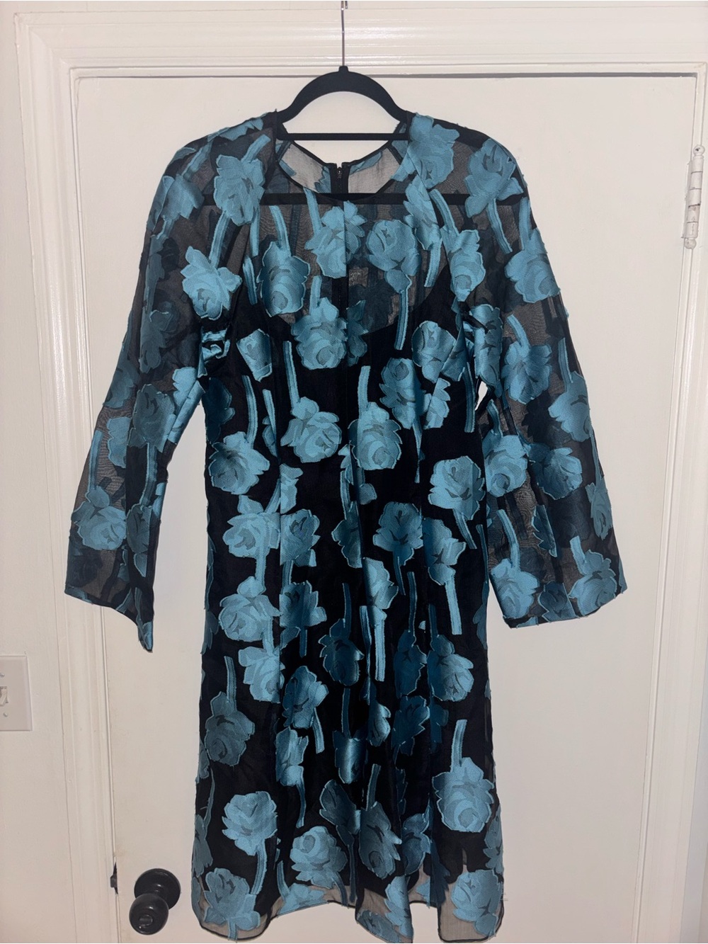 Lela Rose Overlay Dress